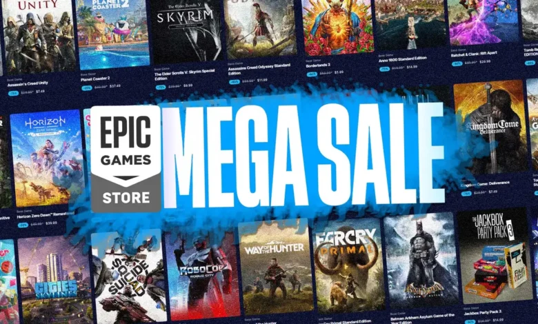 تخفيضات متجر Epic Games
