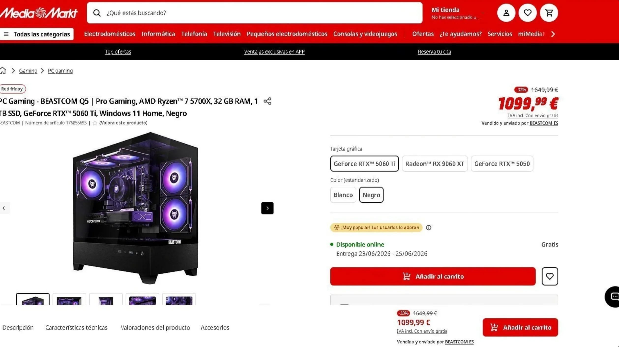 تجميعة PC اقتصادية من متجر Media Markt رصدها Moore's Law Is Dead