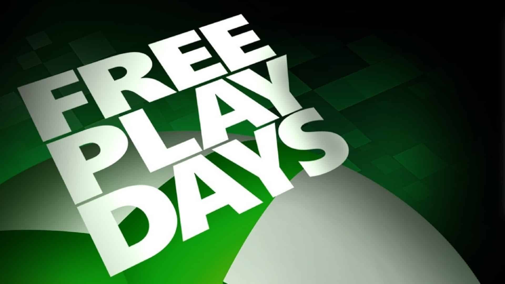 Free Play Days Xbox