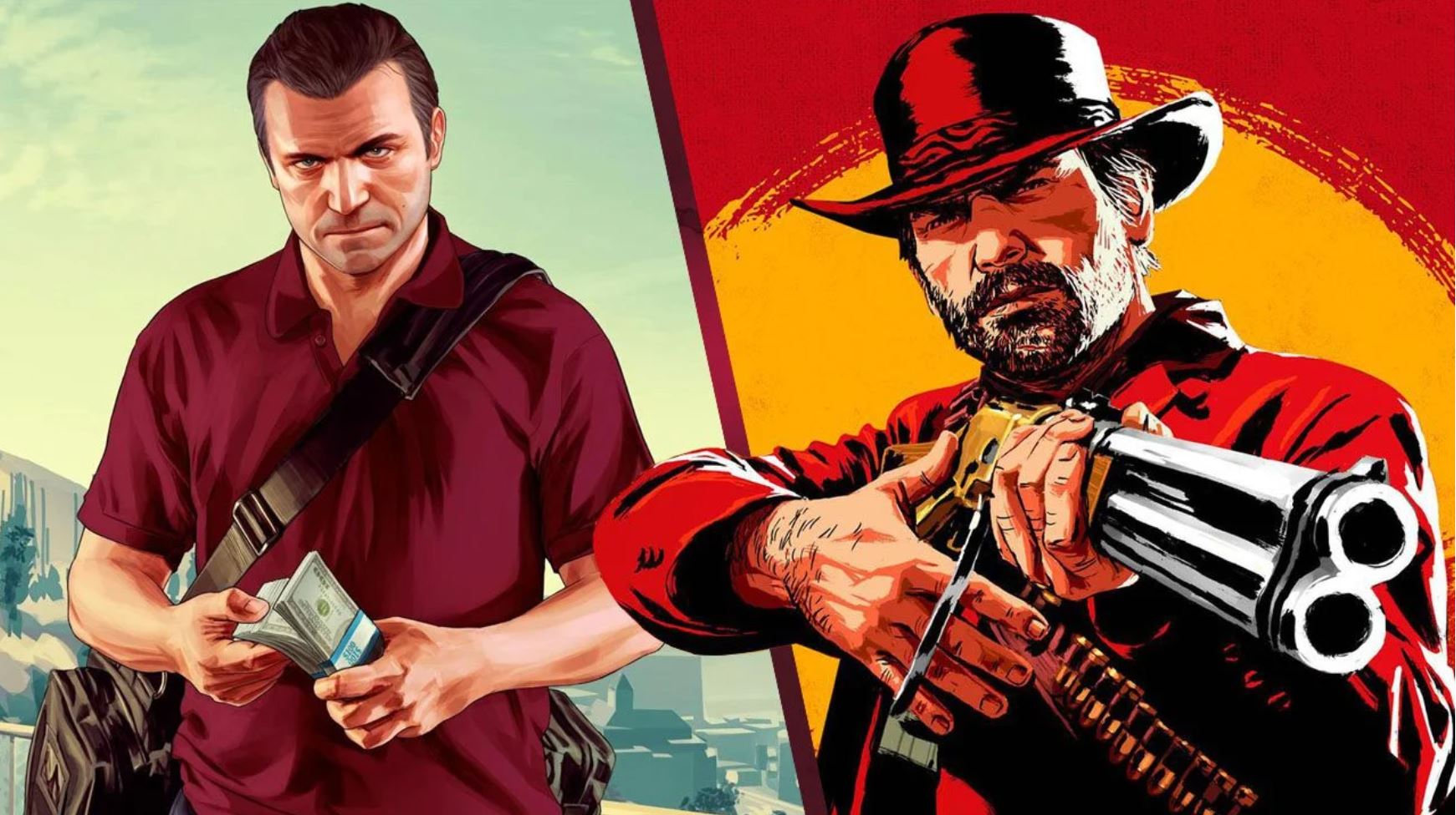 GTA 5 و Red Dead Redemption 2