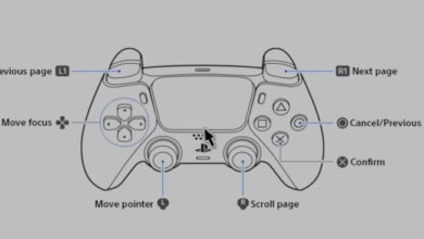 متصفح الويب بلايستيشن 5 PS5 Web Browser