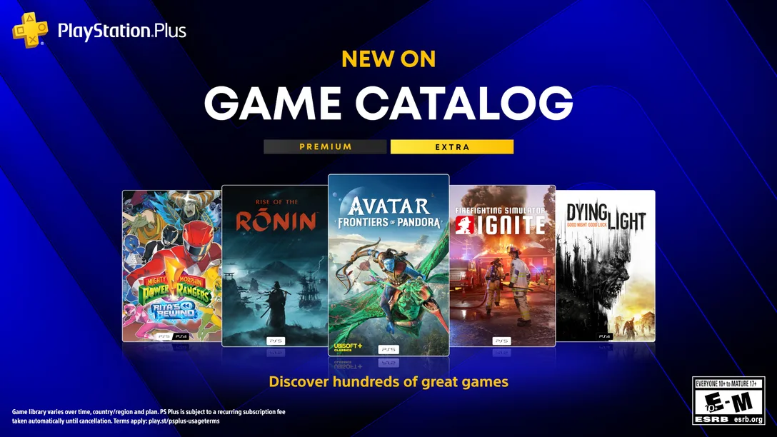 ألعاب PS Plus Extra و Premium لشهر يوليو 2026