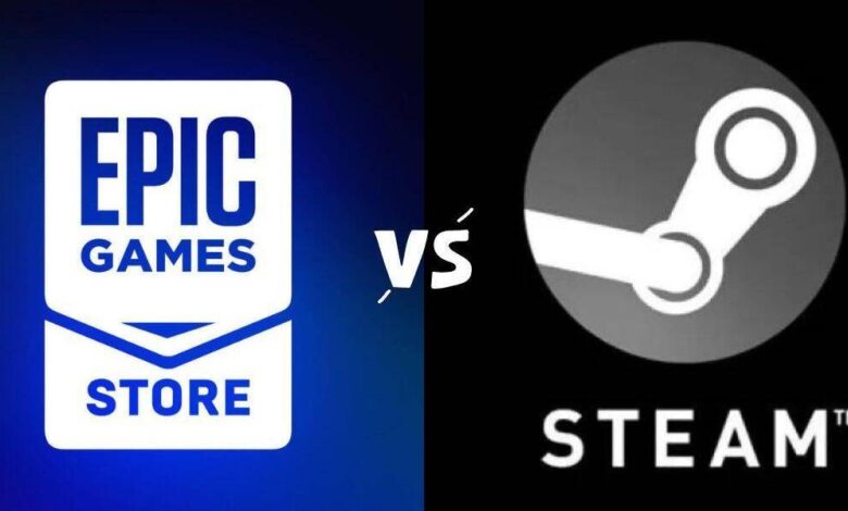 Steam و Epic