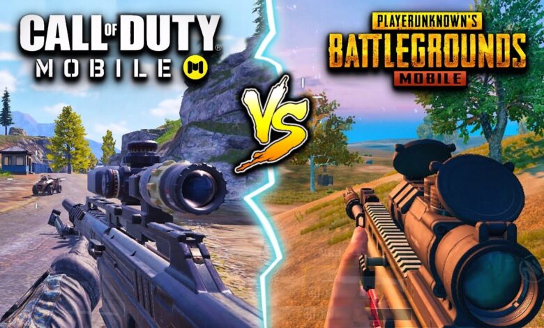 PUBG Mobile Call of Duty Mobile