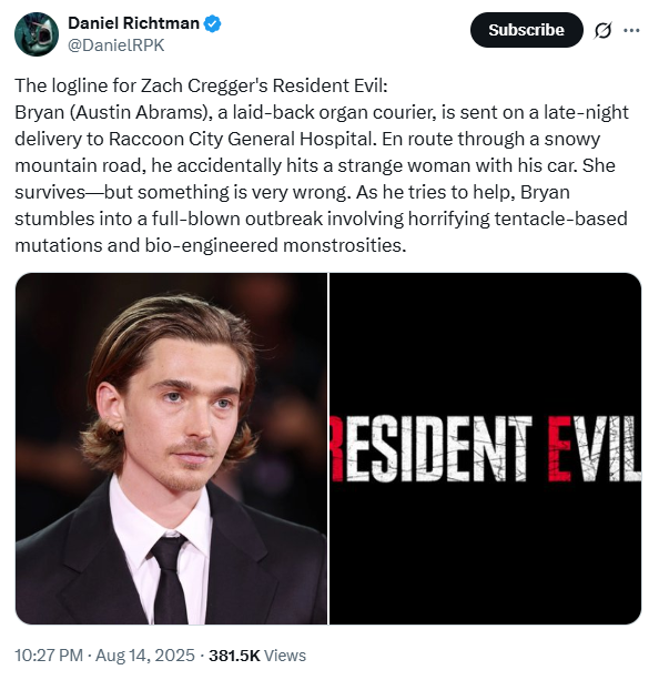 بطل فيلم Resident Evil