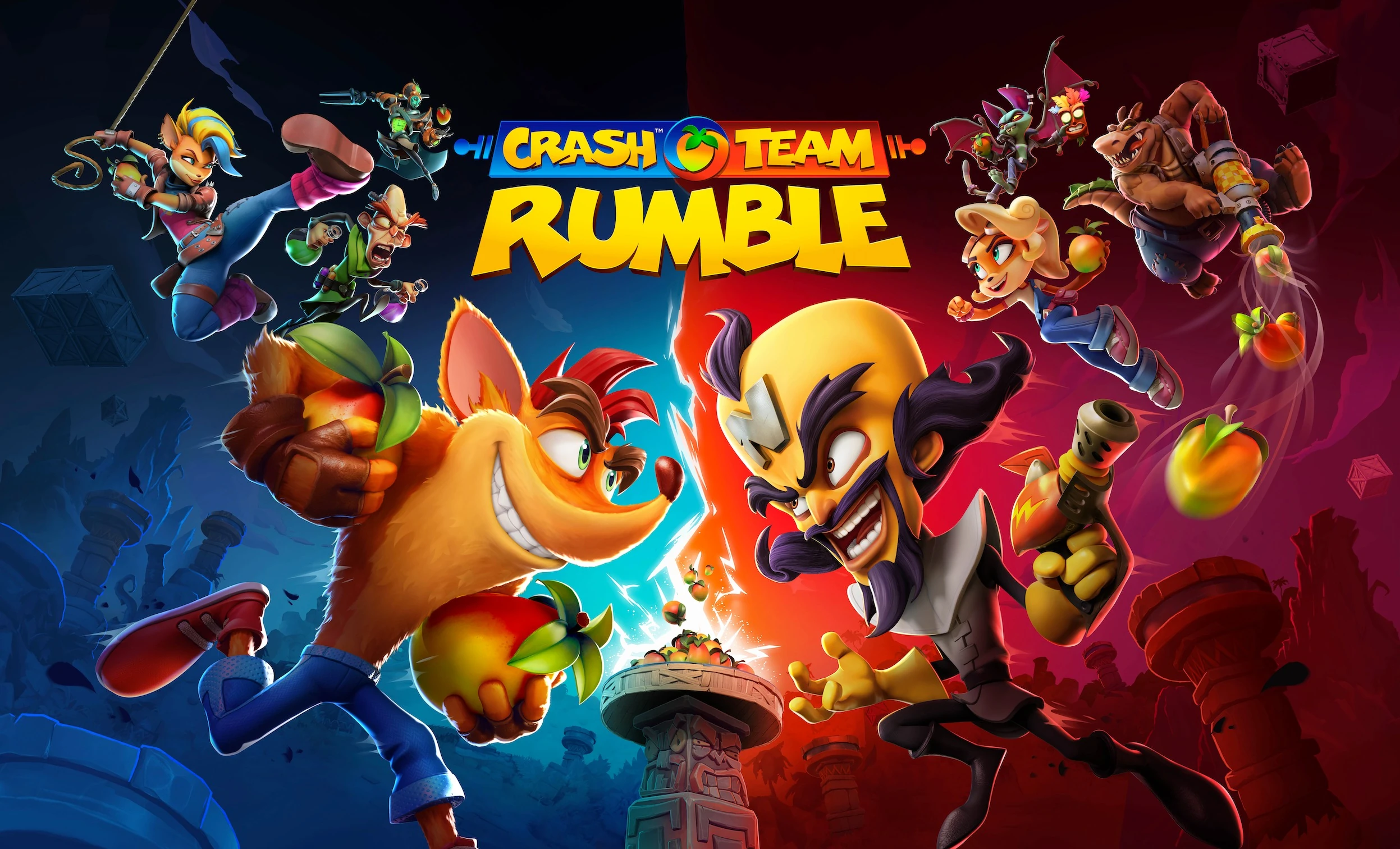 عرض للعبة Crash Team Rumble يركز على خريطة Just Beachy VGA4A