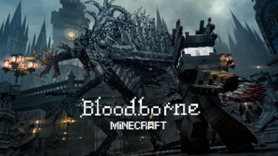 Minecraft Bloodborne