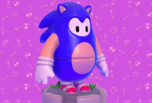 Fall Guys Sonic