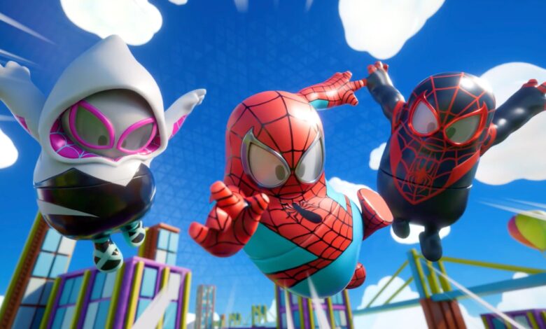 Fall Guys x Spider-Man