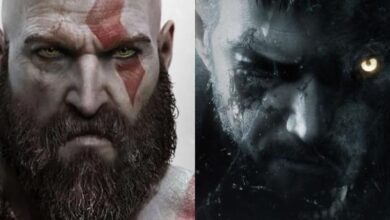 لعبة Resident Evil Village God Of War