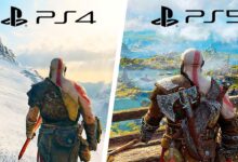 God of War Ragnarok على PS4 و PS5