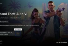 لعبة GTA 6 على متجر Xbox