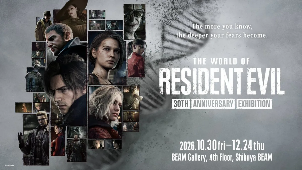 THE WORLD OF RESIDENT EVIL 30TH ANNIVERSARY EXHIBITION،