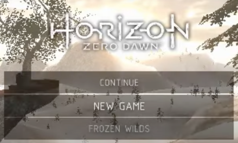 Horizon The Forbidden West