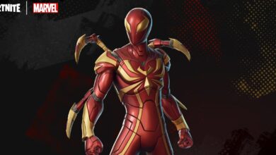Fortnite Iron Spider skin