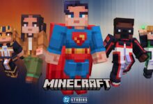 Minecraft Superman Skin Pack