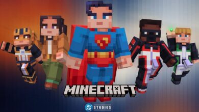 Minecraft Superman Skin Pack