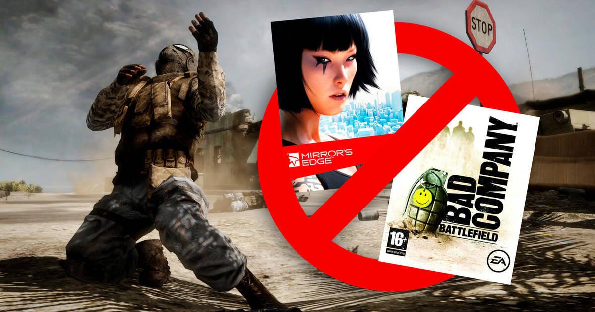 EA Mirror’s Edge and several Battlefield