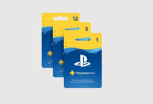 بطاقات PS Plus