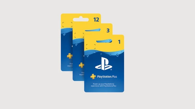 بطاقات PS Plus