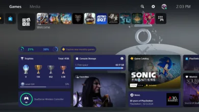 PS5 Welcome Hub