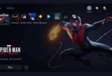 PS5 UI