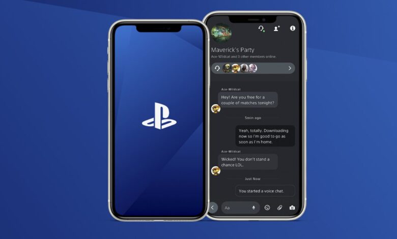 تطبيق PlayStation App