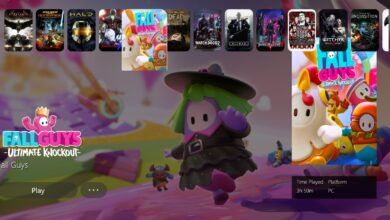 واجهة تشغيل العاب الحاسب الخاص بك مشابه لواجهة بلايستيشن 5