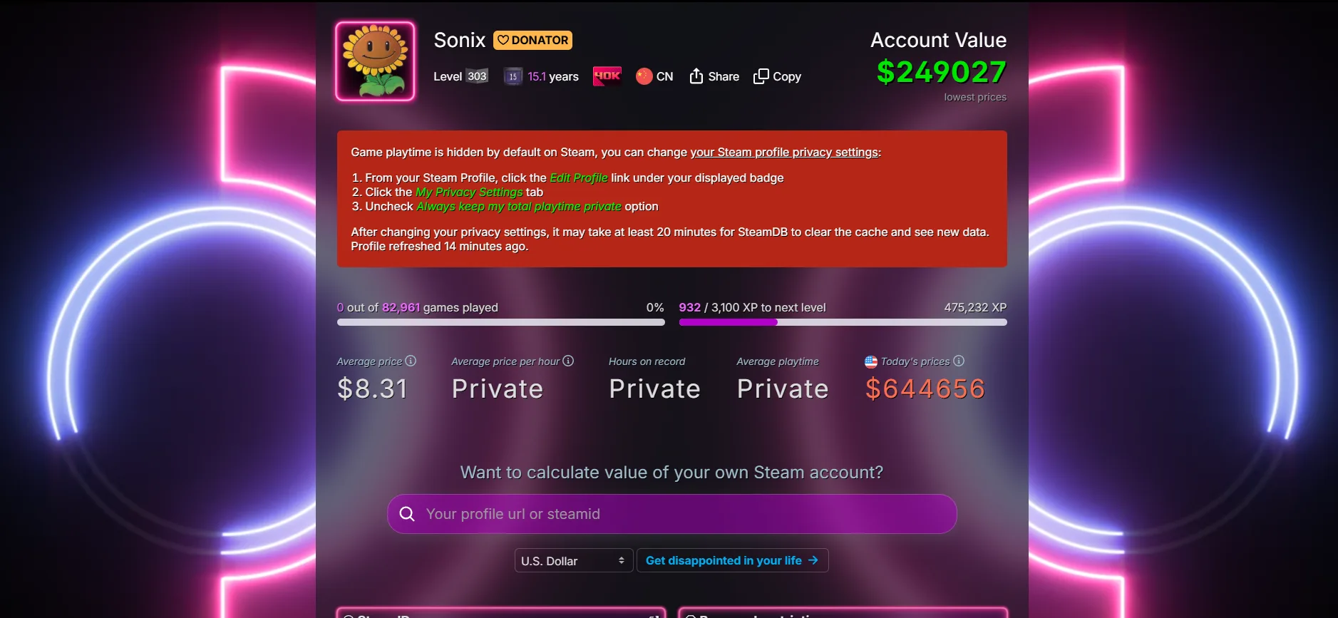 لاعب يمتلك أكثر من 40 ألف لعبة على مكتبته في Steam