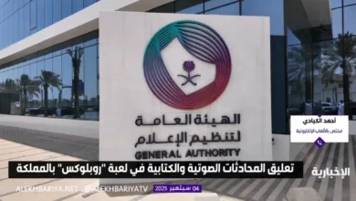 تنظيم الإعلام روبلوكس