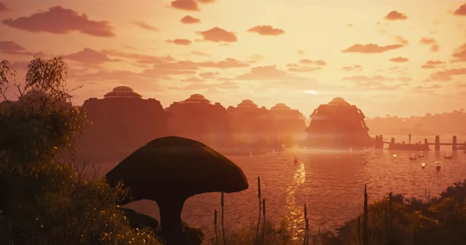 Unreal Engine 5.8 مدينة Vivec الشهيرة من لعبة The Elder Scrolls III: Morrowind.