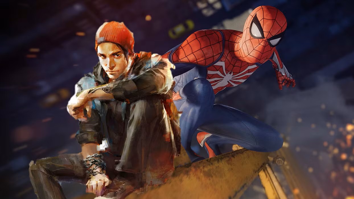 مقارنة اليات التنقل والسفر في لعبتي Spider-Man و Infamous، من الافضل
