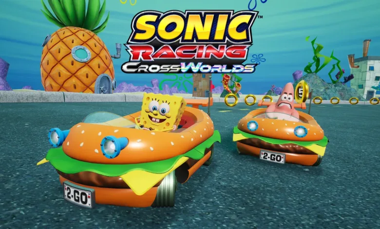 SpongeBob SquarePants X Sonic Racing Crossworlds