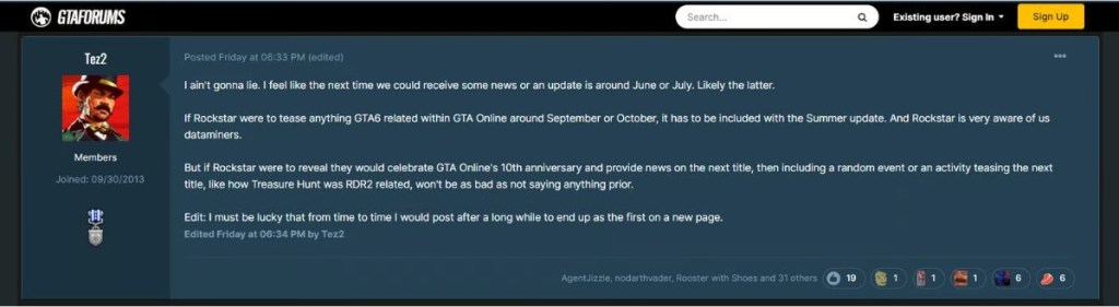 توقعات لإعلان GTA 6