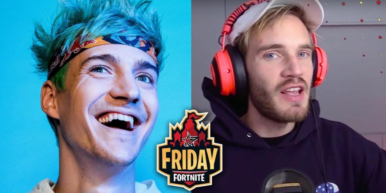 Ninja و PewDiePie