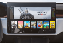 The Witcher 3 تيسلا