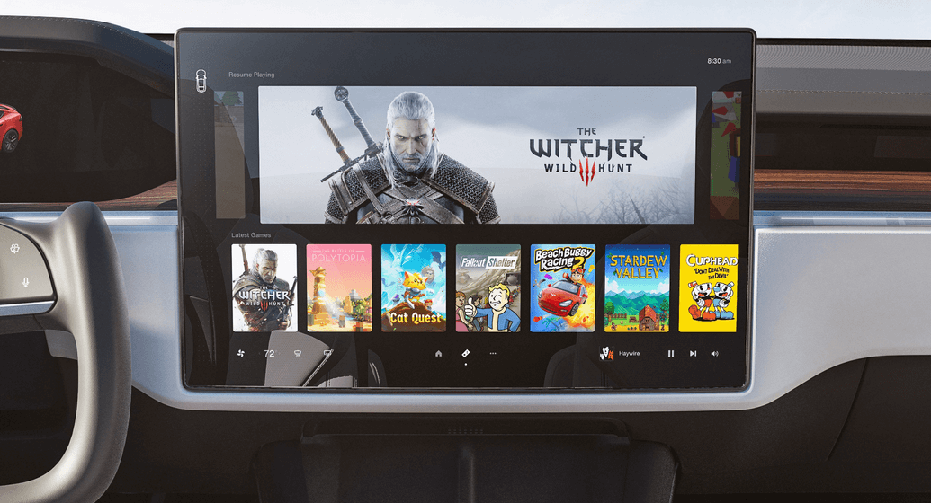 The Witcher 3 تيسلا
