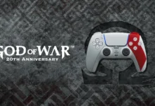 يد DualSense محدودة تحتفل بمرور 20 عامًا على God of War