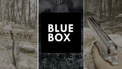 blue box