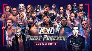 لعبة المصارعة aew fight forever