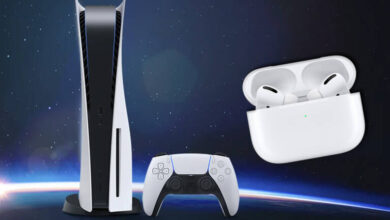 ربط سماعات البلوتوث و AirPods بلايستيشن 5