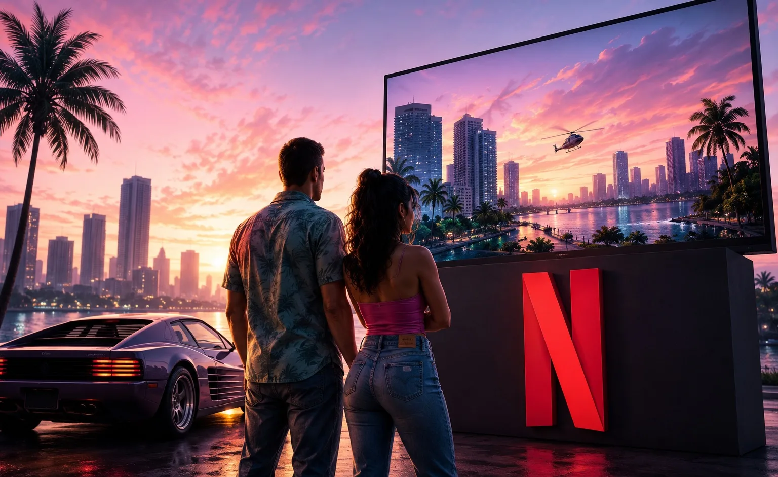 تعاون روكستار وNetflix أقدم من GTA 6