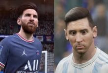 eFootball 22 و FIFA 22