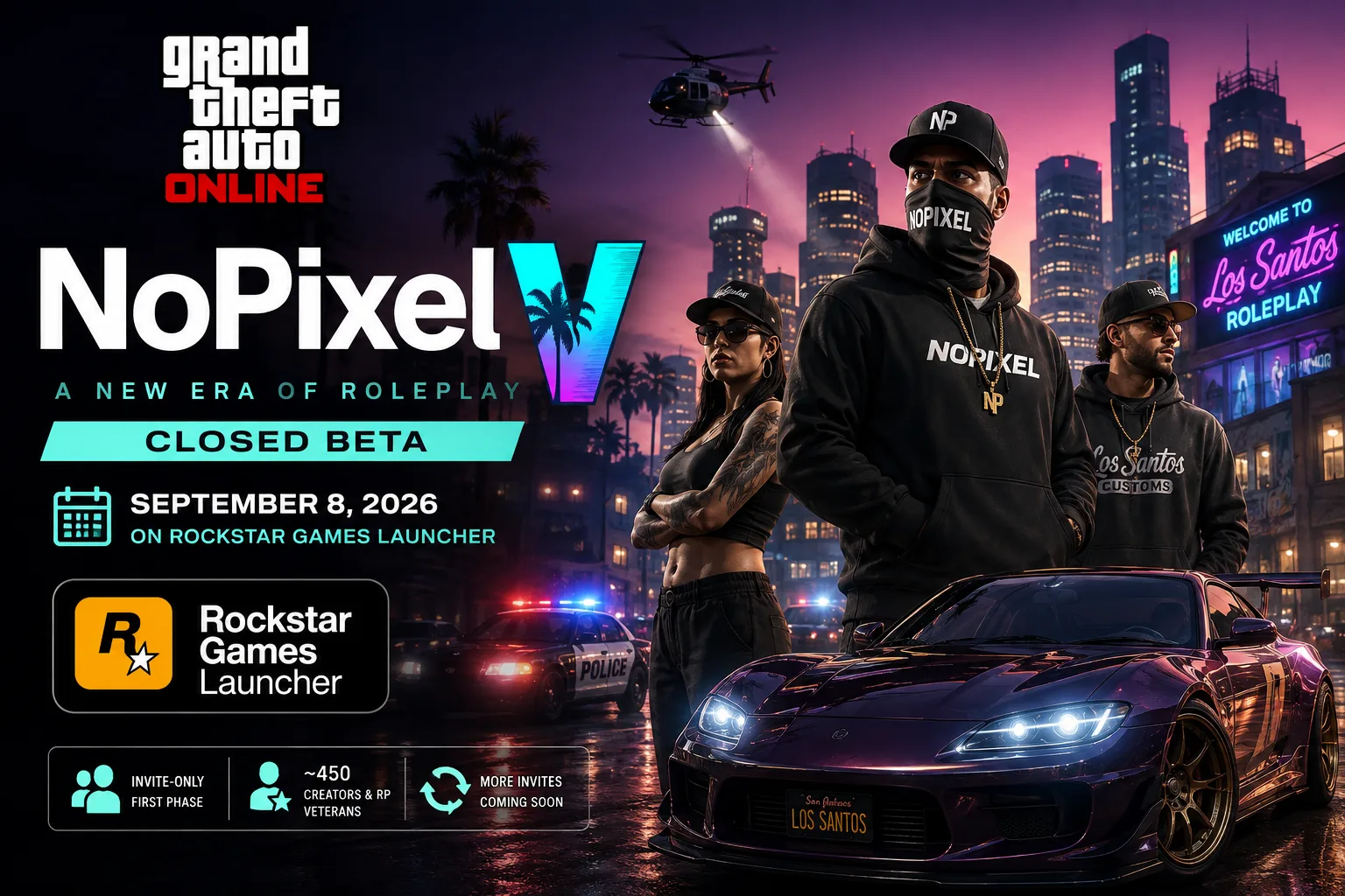 الحياة الواقعية GTA 5 RP NoPixel