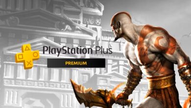 لعبة God of War على صفحة العاب PS Plus