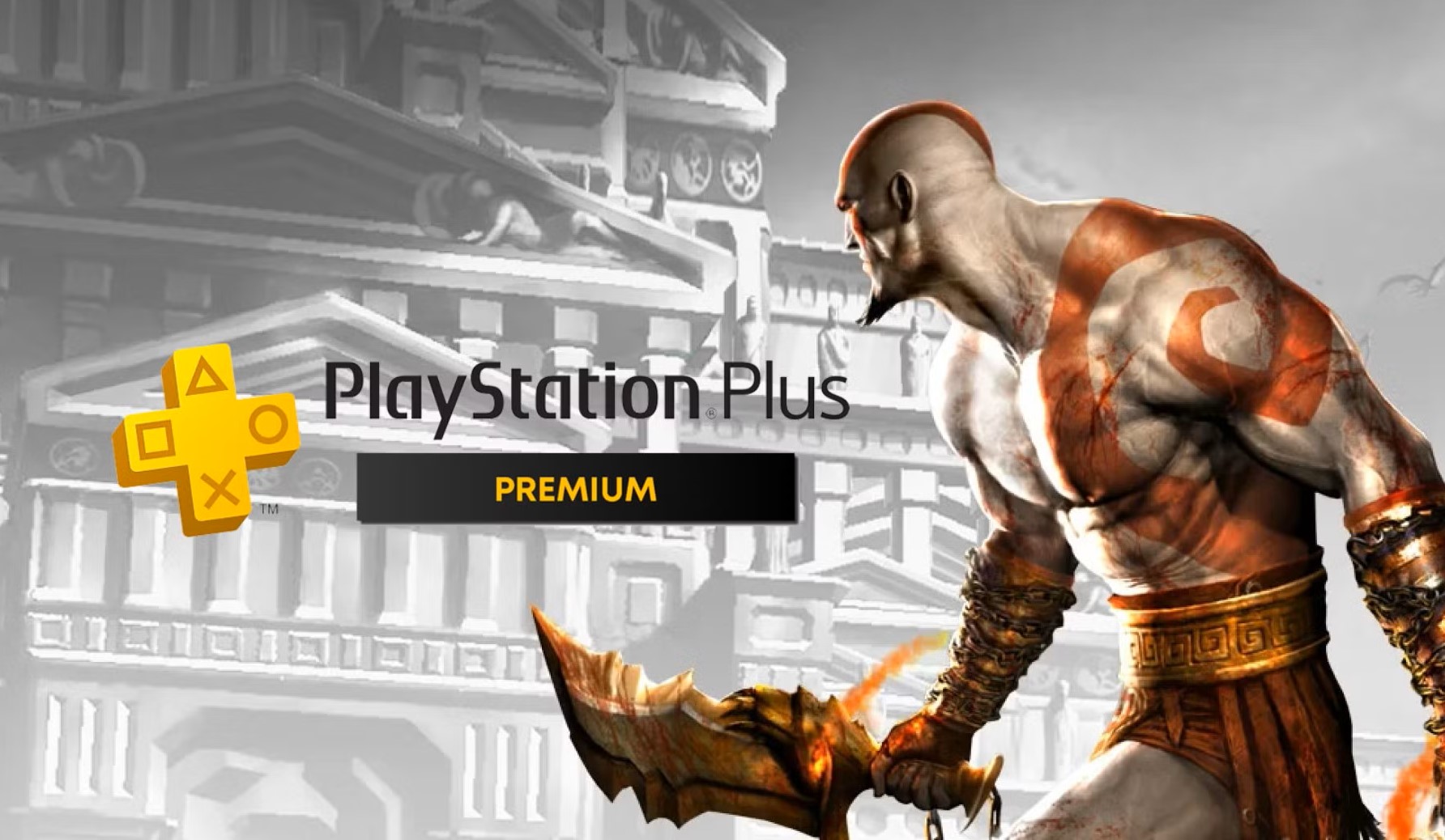 لعبة God of War على صفحة العاب PS Plus
