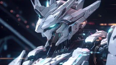 Gundam مصمم بالذكاء الاصطناعي