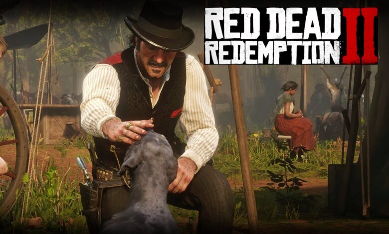 Red Dead Redemption 2 pooch Cain