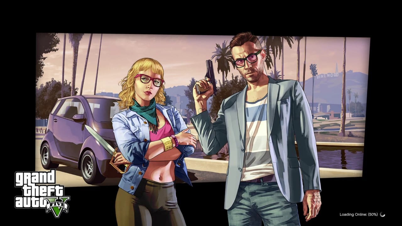 شاشة التحميل GTA Online
