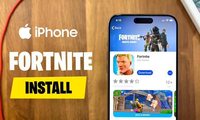 Fortnite iPhone